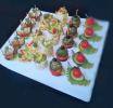 Assortiment des amuses-bouches